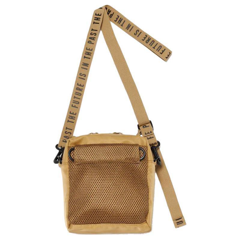 New HUMAN MADE Nylon Crossbody Bag Shoulder Bag Large Size Unisex Light Umber HM28GD017