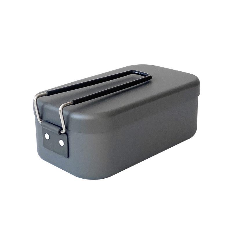 Ultra-Light Portable Aluminum Lunch Box for Outdoor Travel
