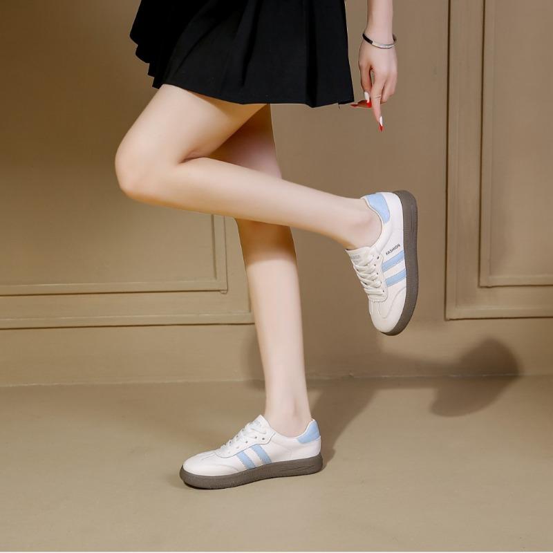 Women's Shoes Little White Shoes Girls Versatile Spring and Autumn Flat Thick Soles Summer New Orders Surge Leisure Sports