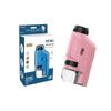 Mini Pocket Microscope Handheld Microscope Kit Battery Powered Microscope With Lab LED Light 60X-120X Biological Kids Science