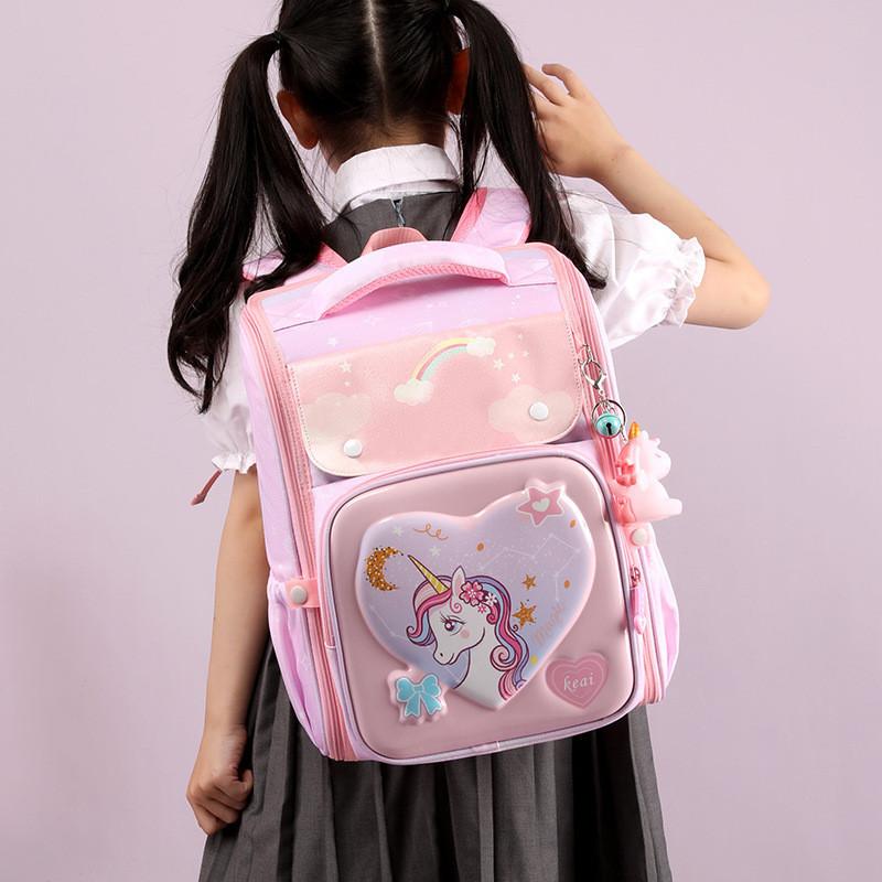 Trendy Cool Animal Print Kids School Bag For Girls Boys High School Students