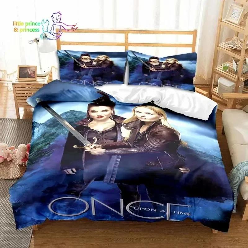 Fantasy Adventure Once Upon A Time Bedding Set Single Twin Full Queen King Size Bed Set Adult Kid Bedroom Bedding Gift