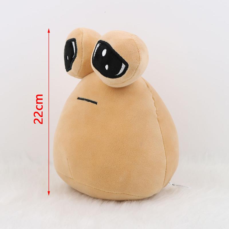 Hot Game My Pet Alien Pou Plush Toy Furdiburb Emotion Alien Plushie Stuffed Animal Pou Doll 22Cm