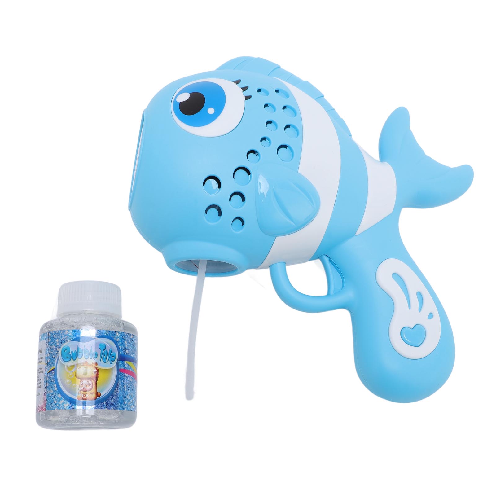 

Ручная машина для выдувания мыльных пузырей в форме рыбки, автоматическая, герметичная, для детей синий