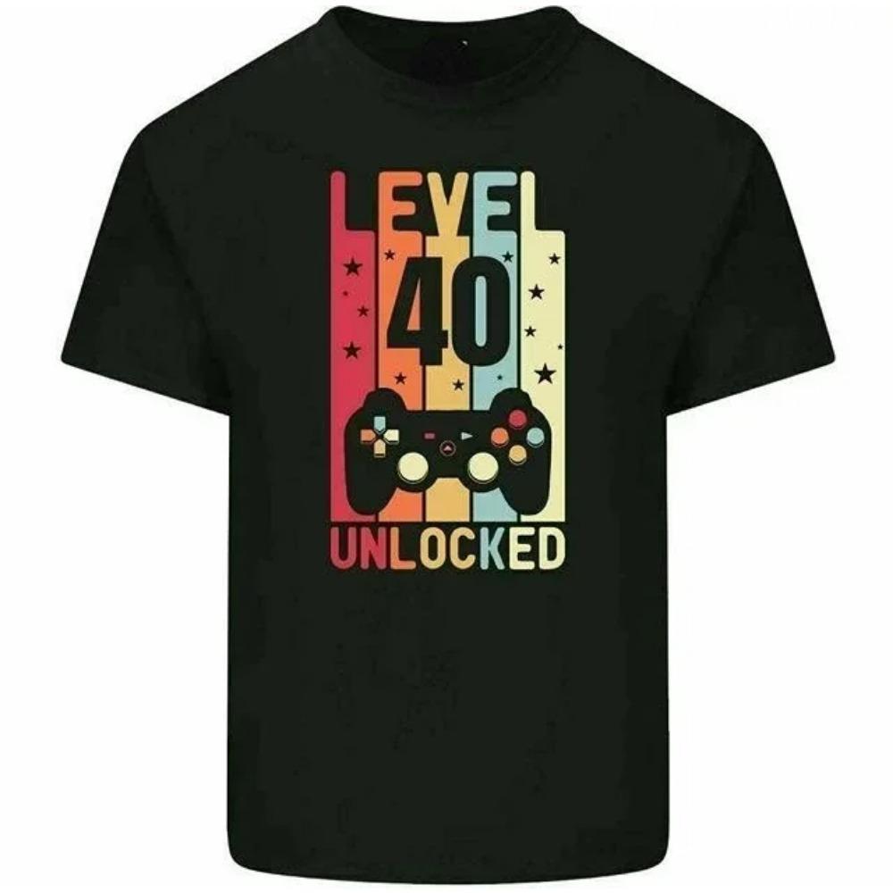 Vintage 40-årsdag 40 år 1982 Retro Kassettband Videokassett Diskettskjorta T-shirt Man Fru Skjorta Streetwear