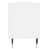 TV Cabinet, White, 150X30X44.5 Cm, Wood-Based Material
