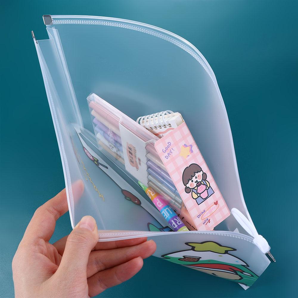 Case Christmas Series Test Paper PP File Bag Documents Filling Bag File Folder Information Pack