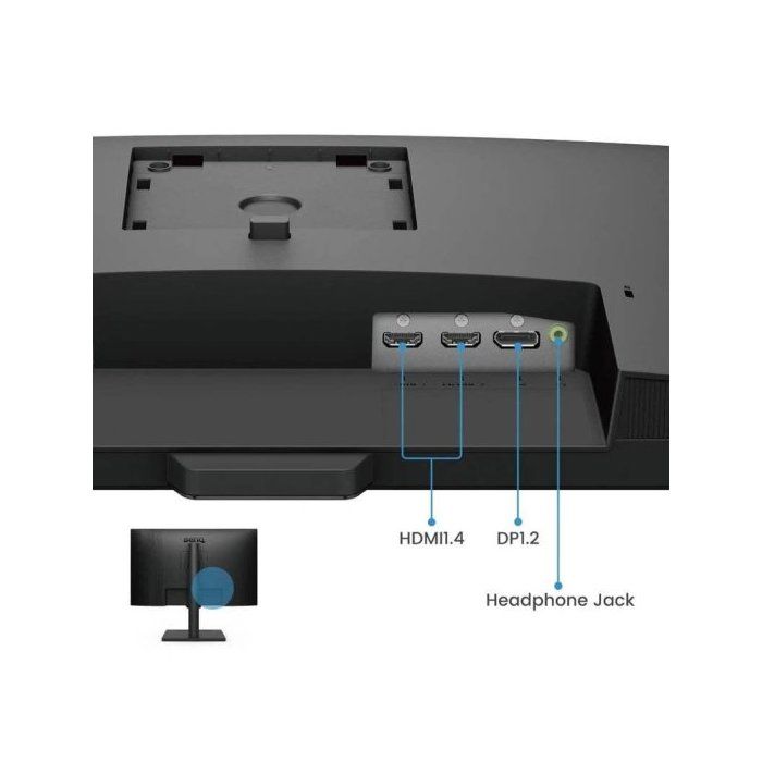 BenQ GW2490T Moniteur de Bureau à Domicile 23,8 Pouces IPS 1080p, 100 Hz,Design Ergonomique, sRGB 99%, VESA, HDMI, DP, B.I., Low