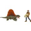 Jurassic World Dominion Dr. Alan Grant & Dimetrodon Human & Dinosaur Pack - 2 Piece Assortment