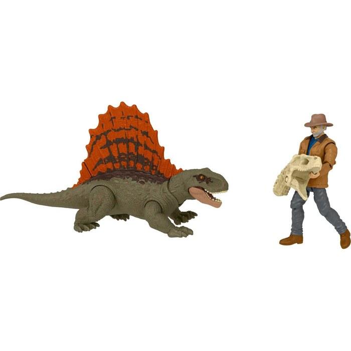 Jurassic World Dominion Dr. Alan Grant & Dimetrodon Human & Dinosaur Pack - 2 Piece Assortment