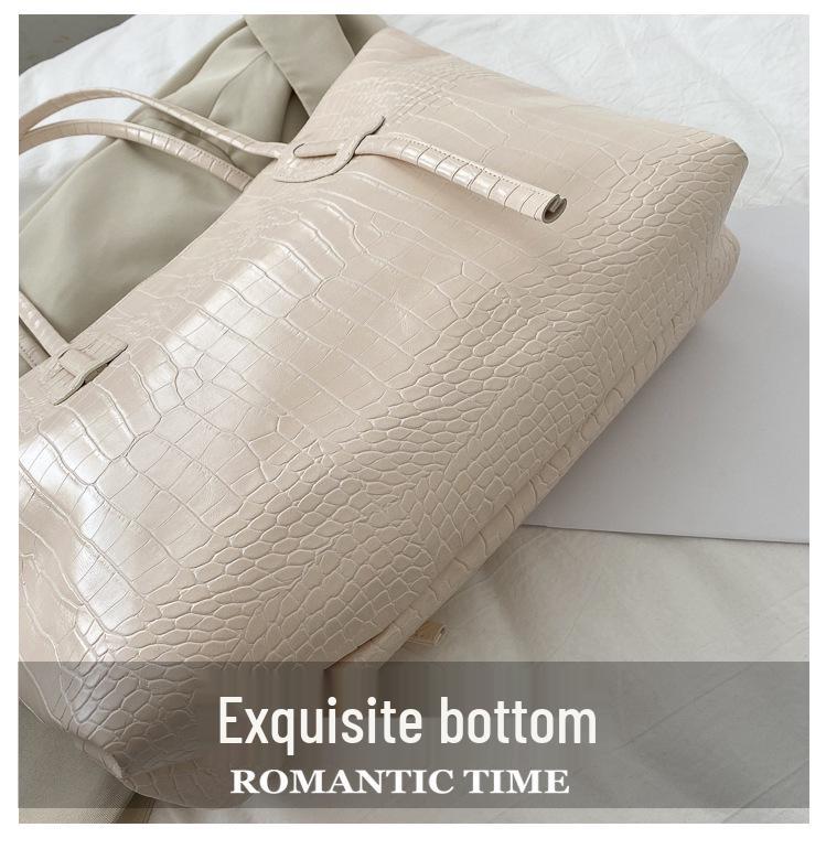 Women's Simple Versatile Tote: Large Capacity Shoulder Bag, 2020 Trendy Fashion Handbag.