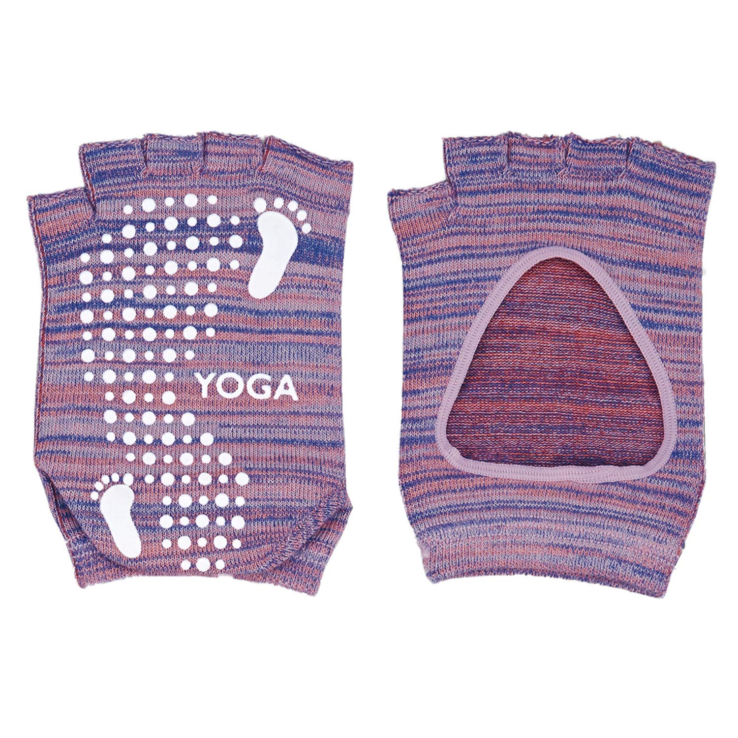 

YOGA Open Instep Sizes cm [MIKASA] Socks, (Purple), 22.0-25.0 фиолетовый