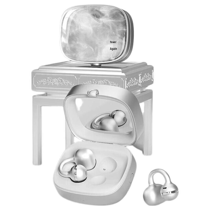 

Edifier Yueying Open-Ear Clip Bluetooth Headphones with Makeup Mirror