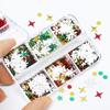 Snowflake Nail Art Flakes Slice Decoration Acrylic 3D Design Manicure Accessory For Mix Christmas Nails Charms Sequins Tips Kit