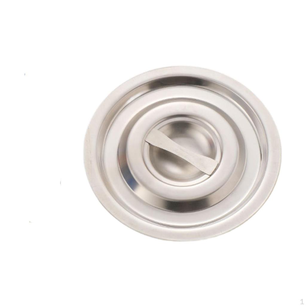 Casserole Lid Round Cover Kitchen Utensil with Polished Surface Easy to Clean Suitable for