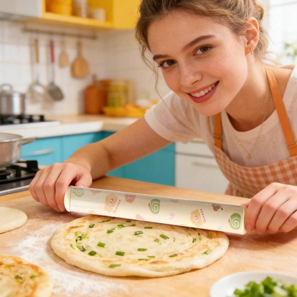 Non-stick Rolling Pin Cartoon Dough Bake Roller Multifunctional Pastry Roller  Kitchen Use