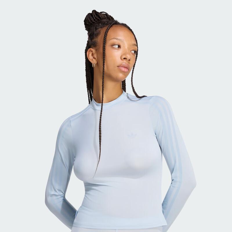 adidas Originals x JENNIE Women's Slim-Fit Long Sleeve Sport T-Shirt
