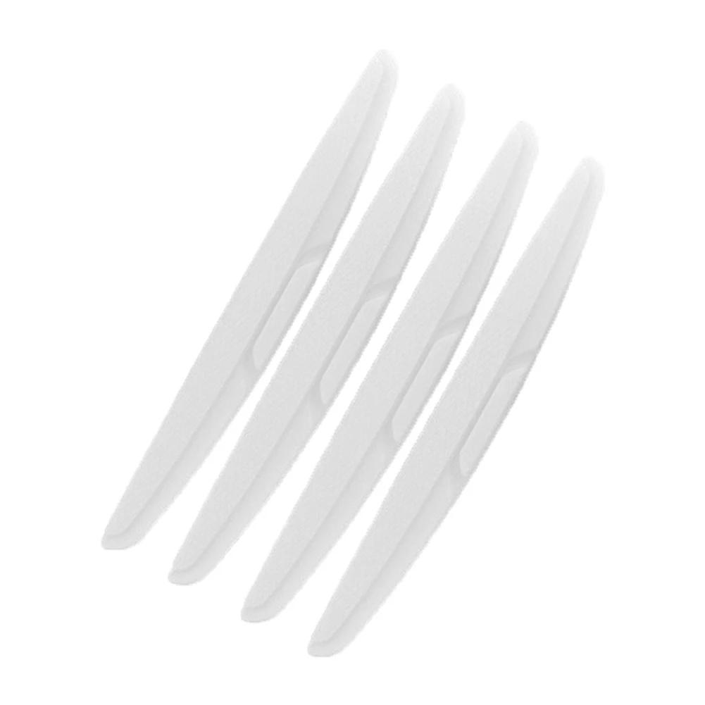 4Pcs Car Door Side Edge Anti-collision Protector Rear View Mirror Strip Bar Stickers Protection Guards Cover Protection
