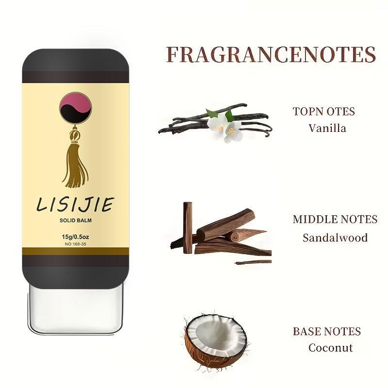 3/2/1 pcs Solid Balm Perfume, Lasting Fragrance,  Antique, Fresh, Elegant, Small Number of Fake Body Fragrance, Portable Body Balm 1 root
