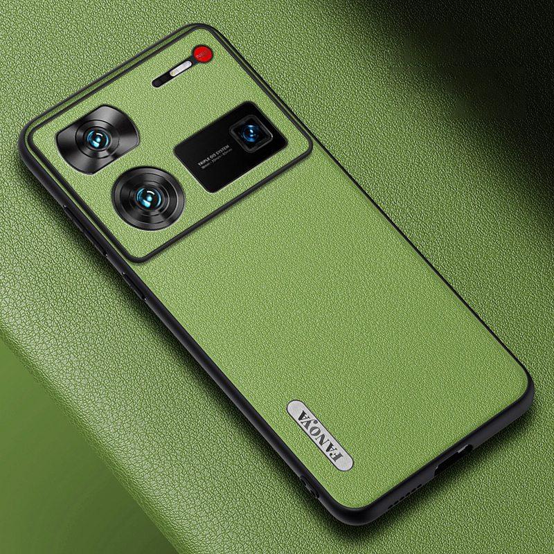 

Luxury PU Leather Case For ZTE Nubia Z60 Ultra 5G Matte Back Cover Silicone Full Protection Phone Case For NubiaZ60 Ultra Coque For Nubia Z60 Ultra фіолетовий