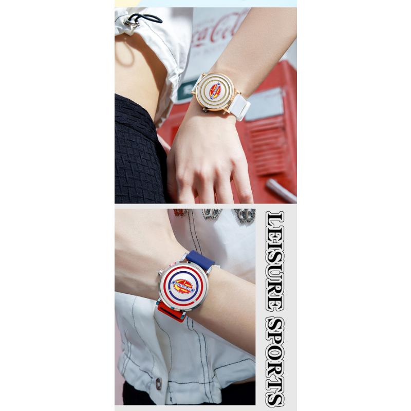 SANDA New Product Silicone Tape Men and Women Watches Fashion Trends, Cool, Simple, Personalized Children's Watch