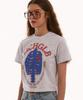 MATCHGLOBE In-Played Bonds Crop Tee (Melange)