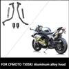 FOR CFMOTO 750SR Bumper Seamless Tube Front Bumper with Built-in Spring Anti Fall and Anti-collision Protection Bar 750sr