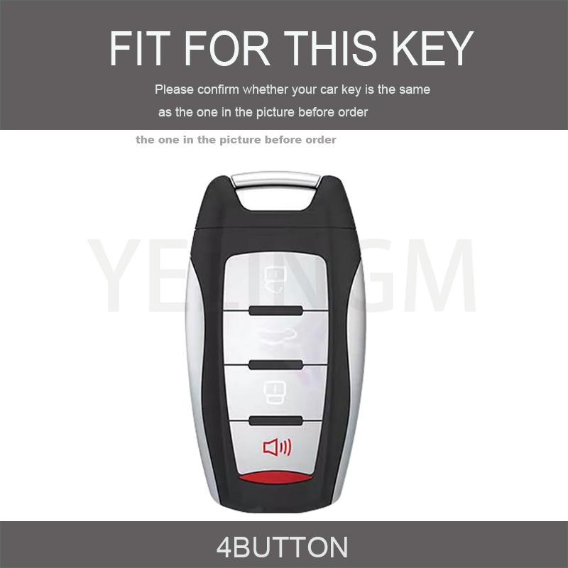 Husă TPU cu 4 Butoane pentru Cheie Auto pentru Great Wall Haval Jolion 2022 F5 F7 F7X F7H H2S GMW Dargo H6 H7 H4 H9 Carcasă Fob Accesorii