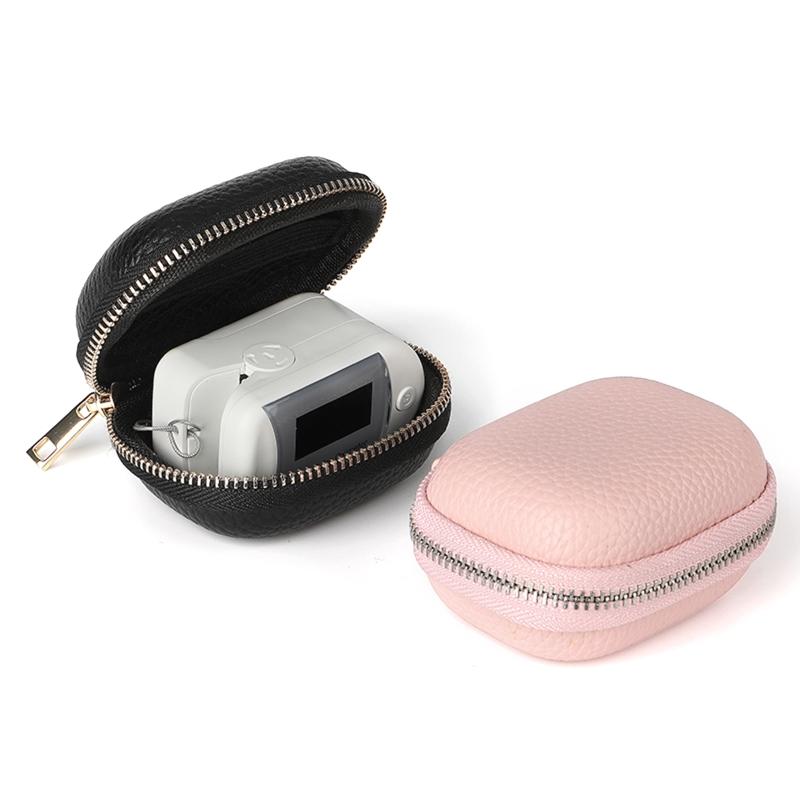 Portable Fingertip Pulse Oximeter Case Zipper Storage Box EVA-Hard Shell-Carrying Bag Protective Bag Organizer Box Cover