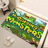 1pc My Singing Monsters Print Area Rug - Soft, Washable Non-Slip Indoor Mat, Living Room, Home Office Decorative Rug,Office Decorative