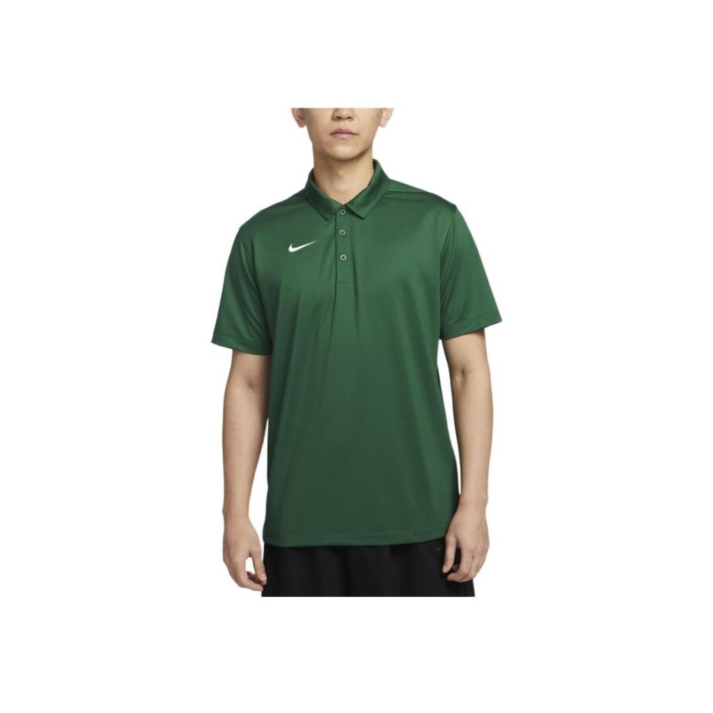 Nike Dri-Fit Soft Fashion Short Sleeve Polo Shirt Men Tops Canyon-Green IB8831-341