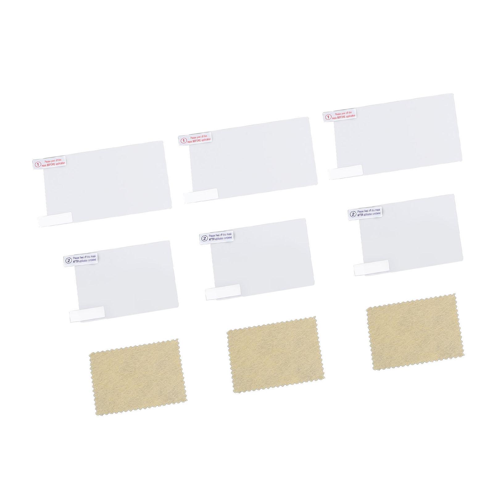 

3 шт. в упаковке защитная пленка для экрана портативной консоли 3DS XL LL PET антибликовая анти-синий свет игровая