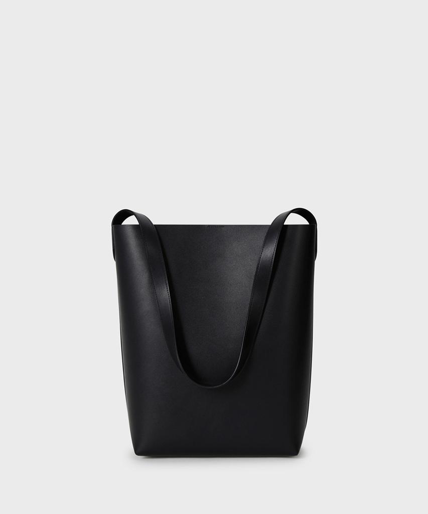 Herma Large Cabas Shoulder Bag Black