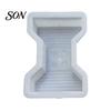 Cement Casting for Backyard Garden Stepping Stone Mold, Reusable Concrete Pathway Paver Walkway Design Tool DIY Pavement Mould Patio Decor