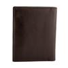 Wings Cardholder Made of Smooth Natural Cowhide Brown