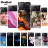 For Poco X7 X 7 Phone Case Transparent Shell Cover Clear Edge Funda for Xiaomi Poco X6 Pro X6Pro Color Soft TPU Capa Back Cover
