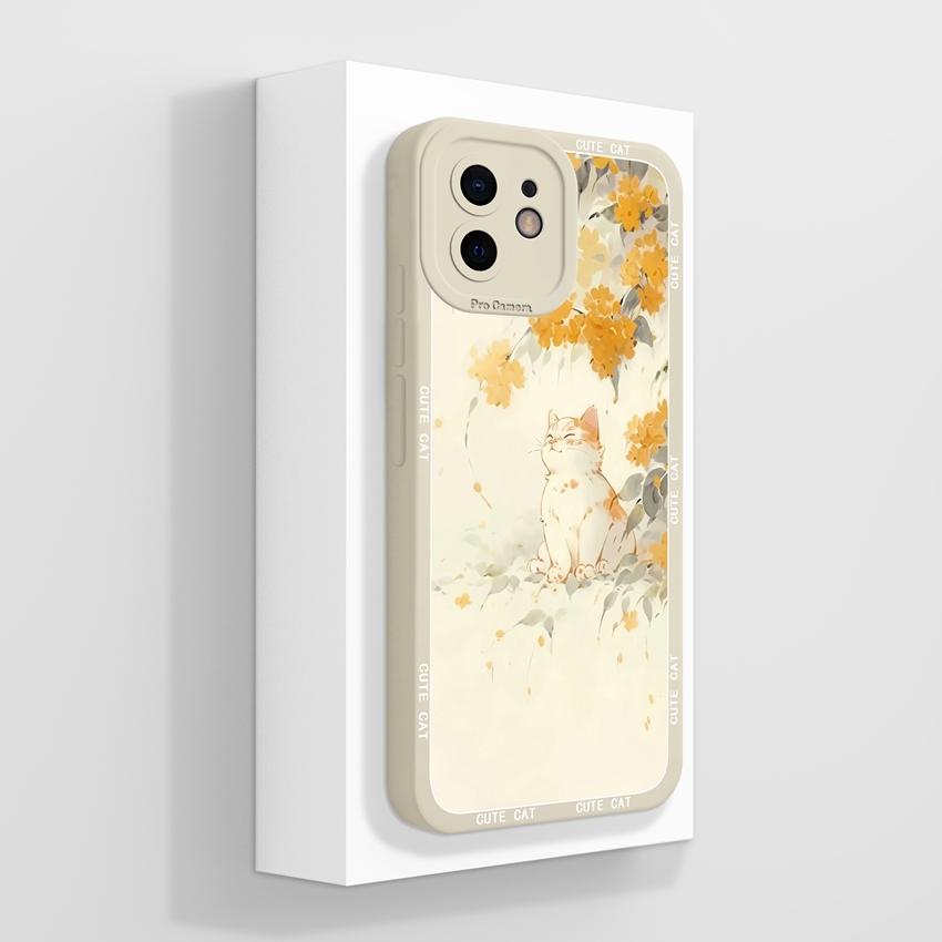 עבור אייפון 12 11 XR 6 7 8 פלוס מיני פרו מקס תיקי טלפון דפוס ארנבת קטיפה חמודה הגנה עמידה לאבק מסיליקון נוזלי כיסוי אחורי רך עבור כיסוי לאייפון