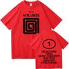 VOLUMES V1 Bon Iver Design T-shirt O-neck Summer Cotton Male Tees Unisex Streetwear Short Sleeve Loose Printing Tshirts Unisex Tops