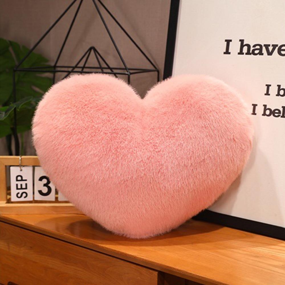 Creative Gift Moon Pattern Heart Plush Pillow Pink Color PP Cotton Soft Pillow Soft Star Shape Stuffed Pillow for Birthday