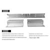 Hikvision Double Door Magnetic Lock with LZ Bracket CN plug (adapter included)