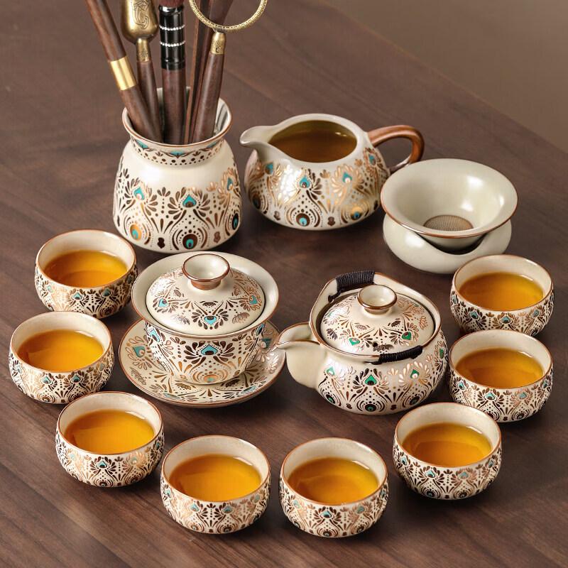 Youluo Ru Kiln Automatic Gongfu Tea Set