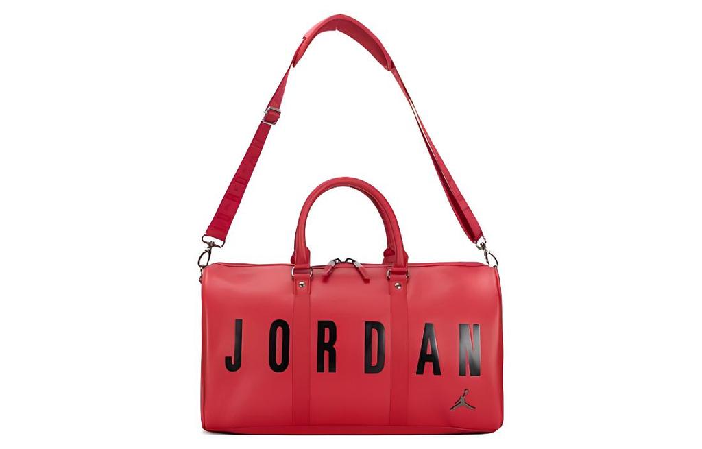 Jordan Polyester One Shoulder Travel Bag Unisex Red JD2323041AD-001