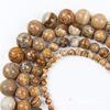 Glansbild Sten Ädelsten Rund Lösa Spacer Beads Strand 4 6 8 10 12mm