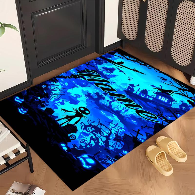 Halloween (1) Personalized Name Office Carpet Stylish Decor for Living Room Bedroom Kitchen