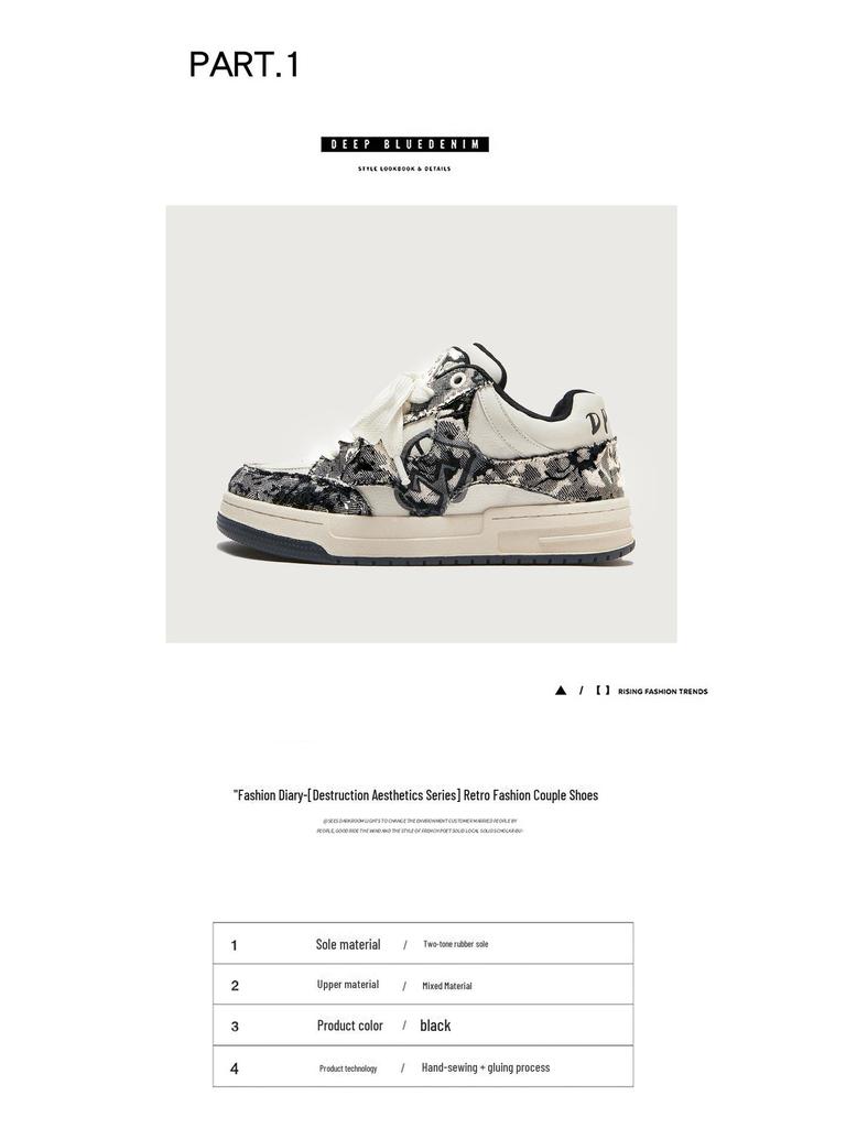 Pánské trendy designové plátěné boty na jaro/léto 2025