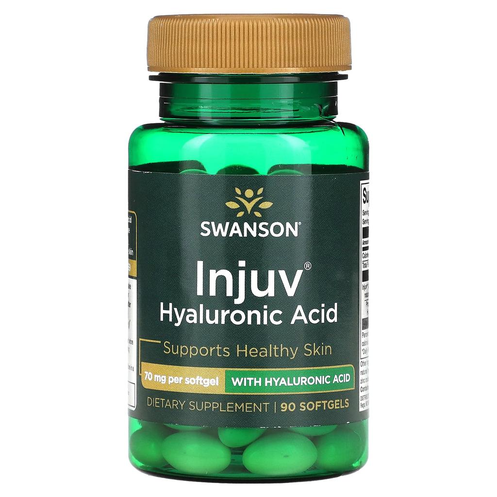 Injuv Hyaluronic Acid, 70Mg, 90 Softgels