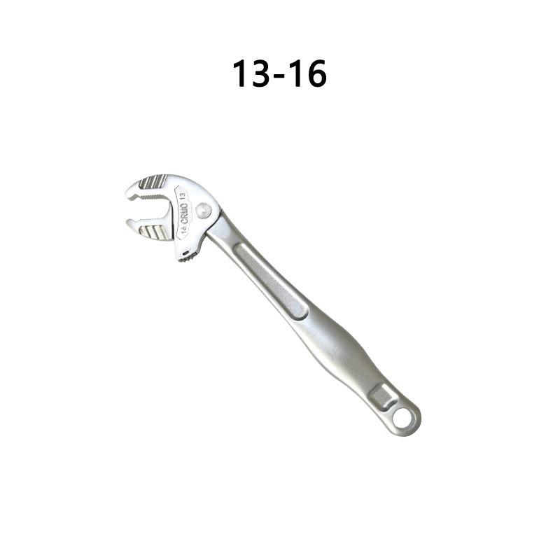 Heavy-Duty Industrial Crab Claw Wrench Self-Adjusting Ratchet Wide Jaw For Automotive Piping Manufacturing