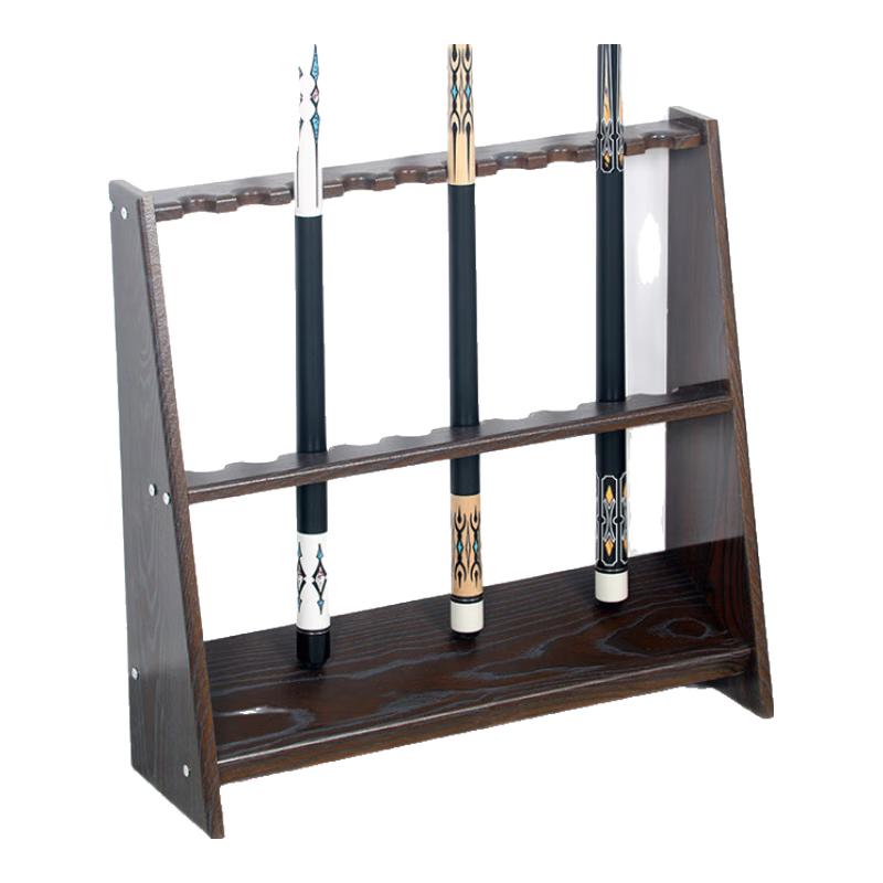 Shuangyi 10-Hole Floor Billiard Cue Rack