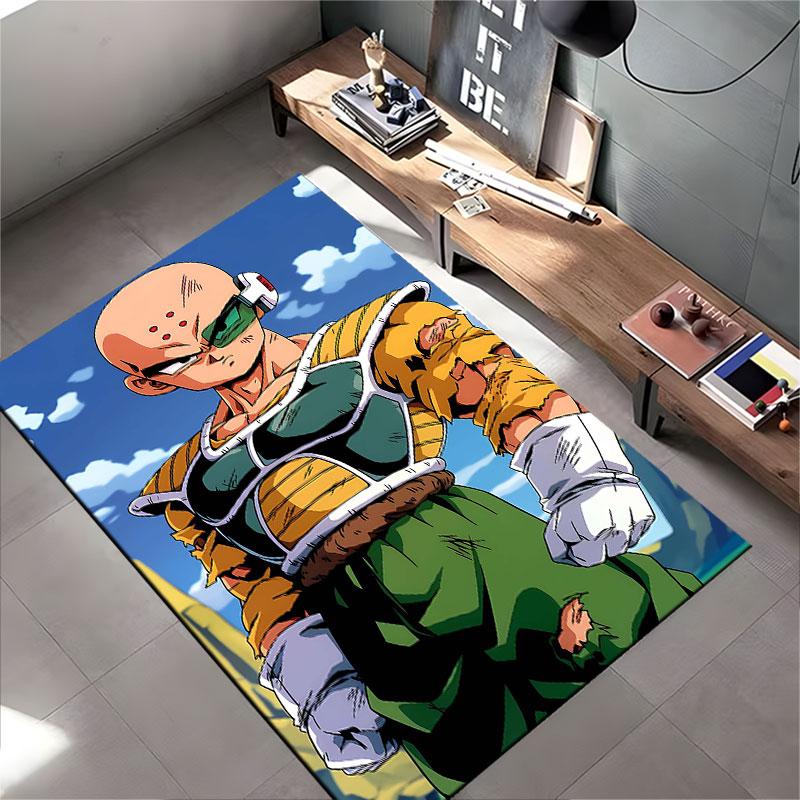 Bald Warrior Anime Character Suitable As a Non-slip Mat for the Living Room or Bedroom Sofa