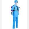 Jojos Bizarre Adventure Jonathan Joestar Cosplay Costume With Printed Fabric For Halloween Party